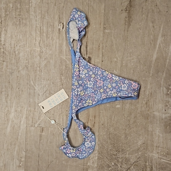 💕FRANKIES BIKINIS💕 Ali Ruffle Skimpy Bikini Bottom ~ Springtime XL NWT - Picture 8 of 13